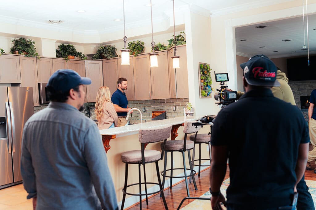 Cinematic brand story interview filmed by Two Twelve Media in Virginia Beach