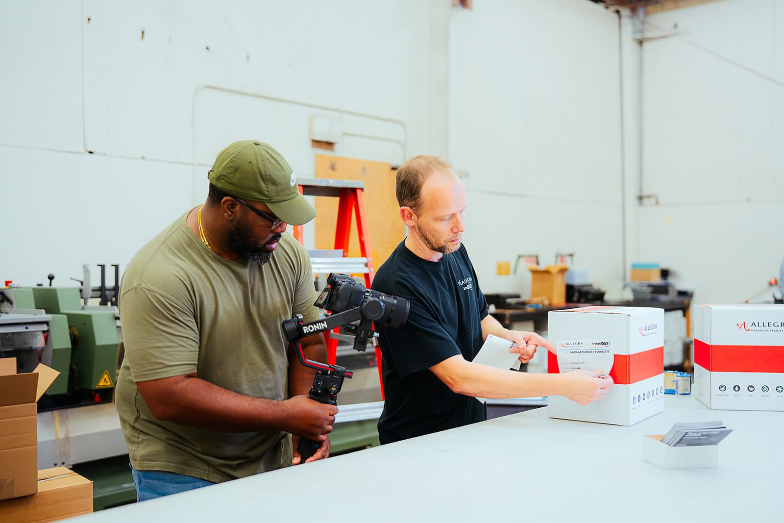 Cinematic brand story interview filmed by Two Twelve Media in Virginia Beach